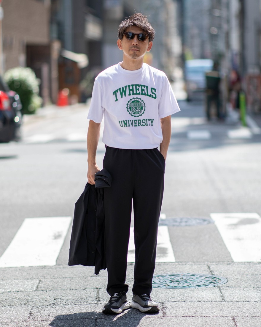 TOKYO WHEELSツイルストレッチ ワイドパンツ【Troyes 2.0/トロア】ma