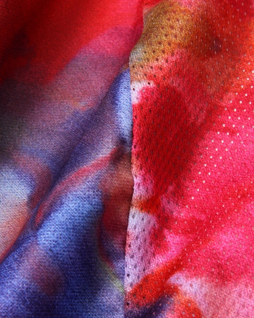 Velocioレディースウルトラライトベスト【Women's Ice Dye SE Wind Vest】15l