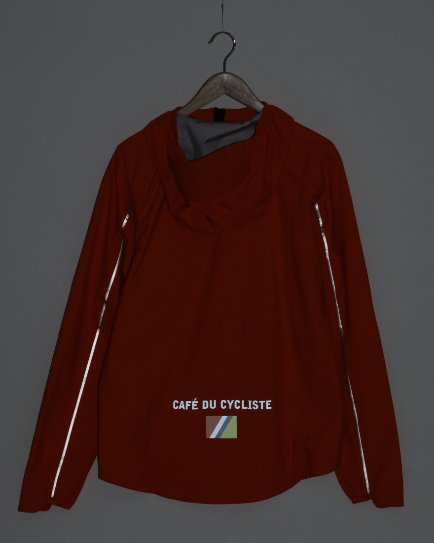 Cafe du Cyclisteウォータープルーフフーデッドジャケット【Alizee】07l