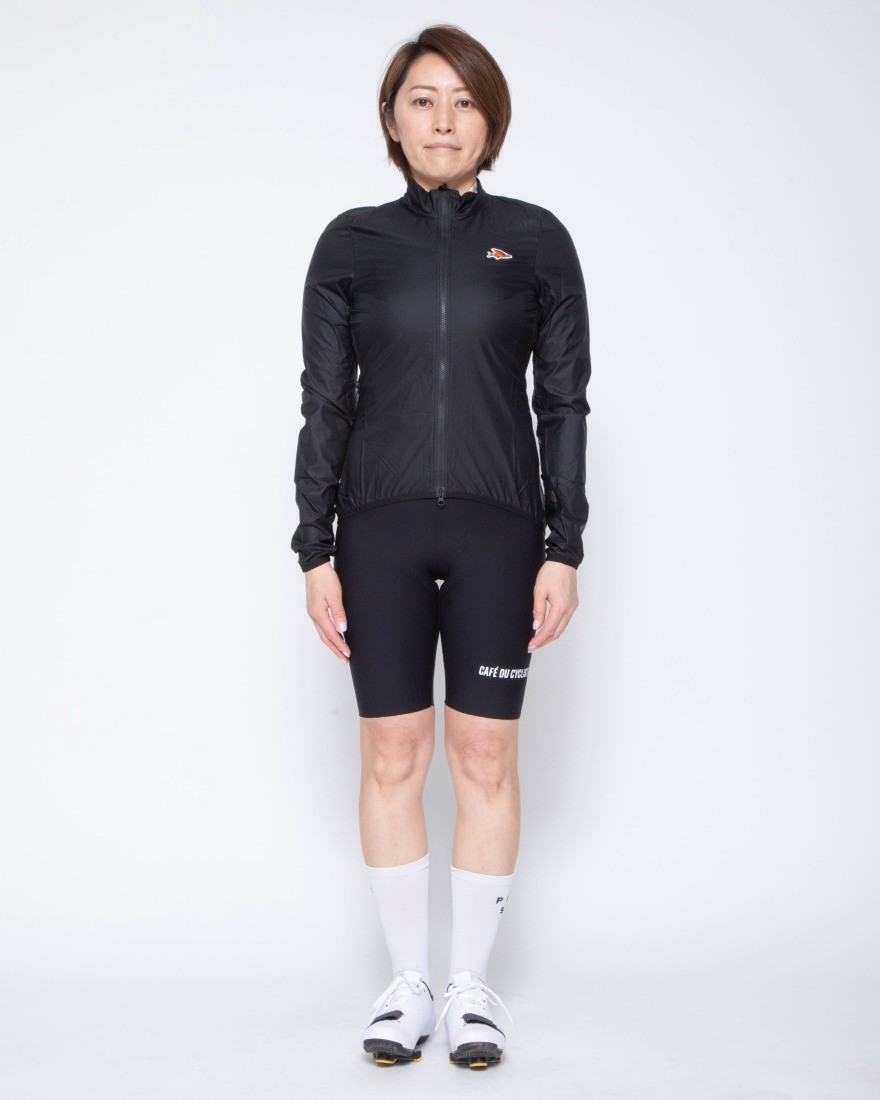 Cafe du Cyclisteレディース ウィンドプルーフ ジャケット【EDITH】18l