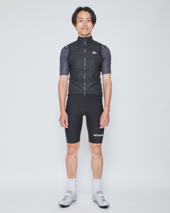 Cafe du Cyclisteウィンドプルーフジレ【Edith】23l