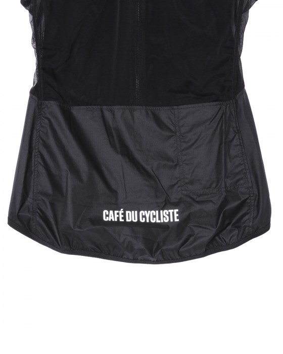 Cafe du Cyclisteレディースウィンドプルーフジレ【Edith】08l
