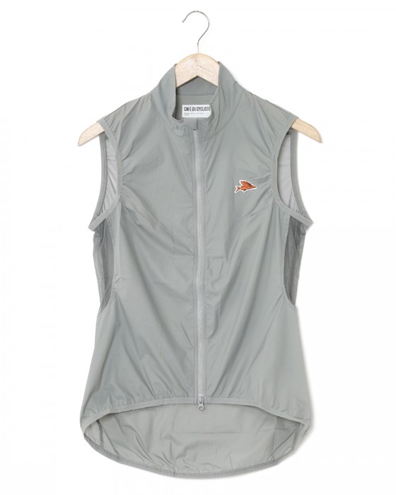 Cafe du Cyclisteレディースウィンドプルーフジレ【EDITH】c2