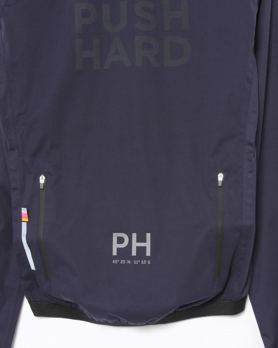 Push Hard3レイヤー防風レインジャケット【SCUDO】11l
