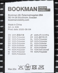 BOOKMANリフレクティブ メッシュ ベスト【Reflective Vest】mb_18l