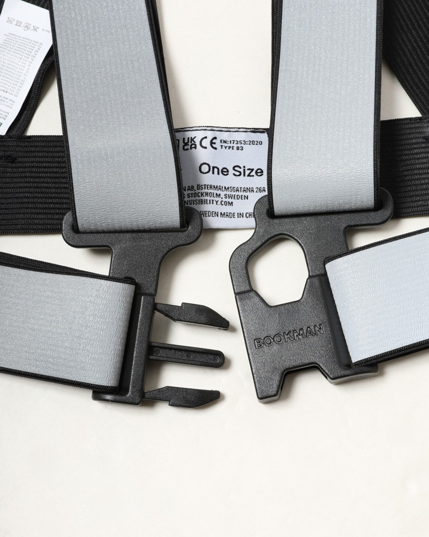 BOOKMANリフレクティブ クロス ベルト【Reflective Cross Belt】10l