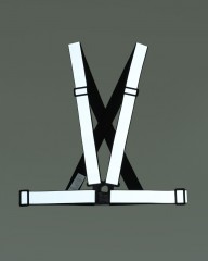 BOOKMANリフレクティブ クロス ベルト【Reflective Cross Belt】mb_06l