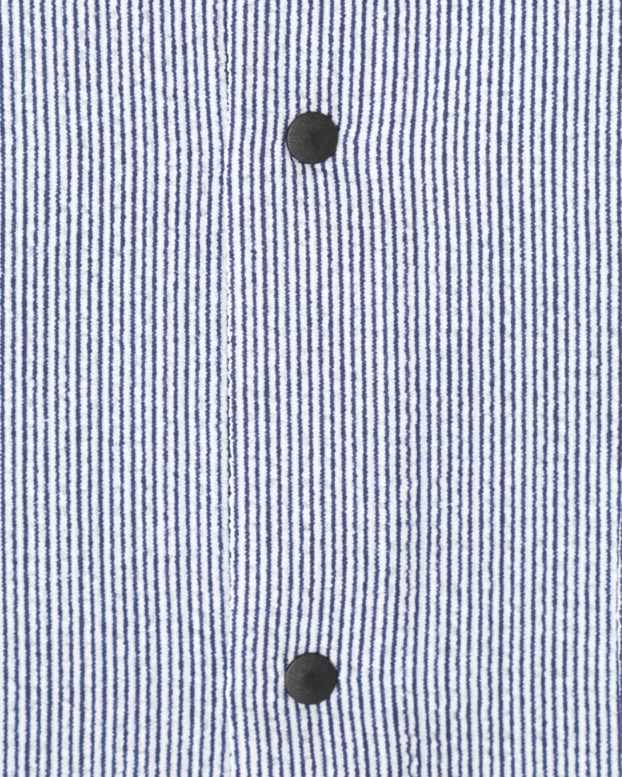 ストライプサッカー バイシクルショートスリーブシャツ【Barrow