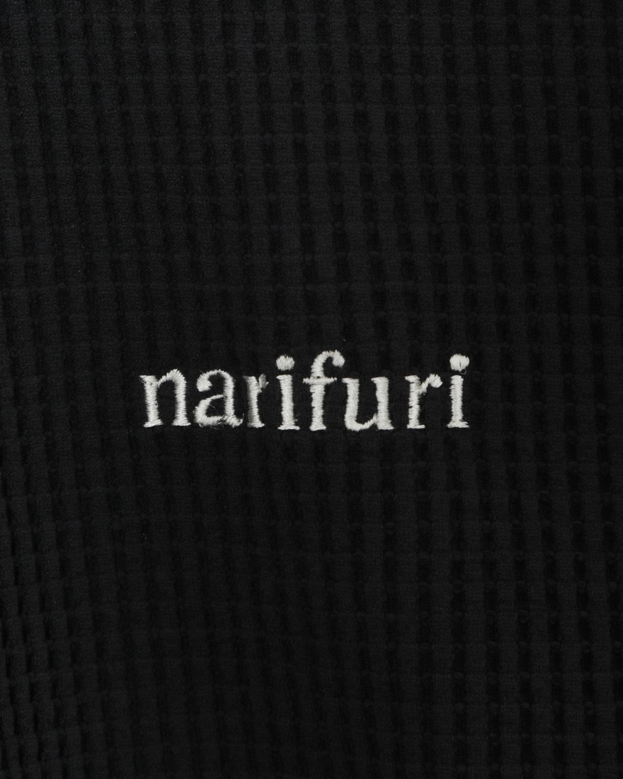 narifuriマルチテックワッフルクルーネックスウェット【NF1146】02l