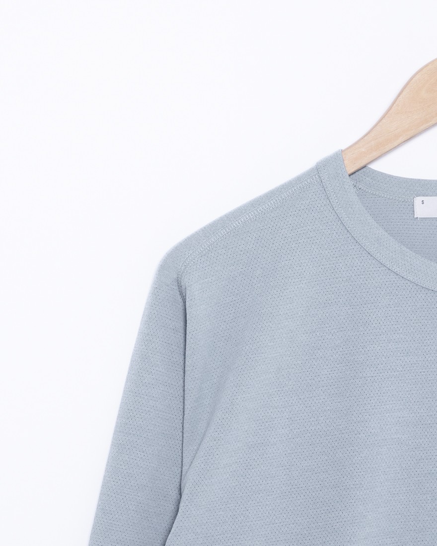 narifuriアクティブメッシュバックポケットロングTシャツ【NF1178】08l