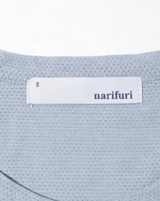 narifuriアクティブメッシュバックポケットロングTシャツ【NF1178】15l