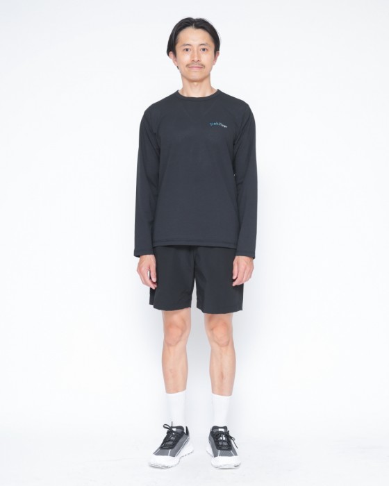 narifuriアクティブメッシュバックポケットロングTシャツ【NF1178】21l