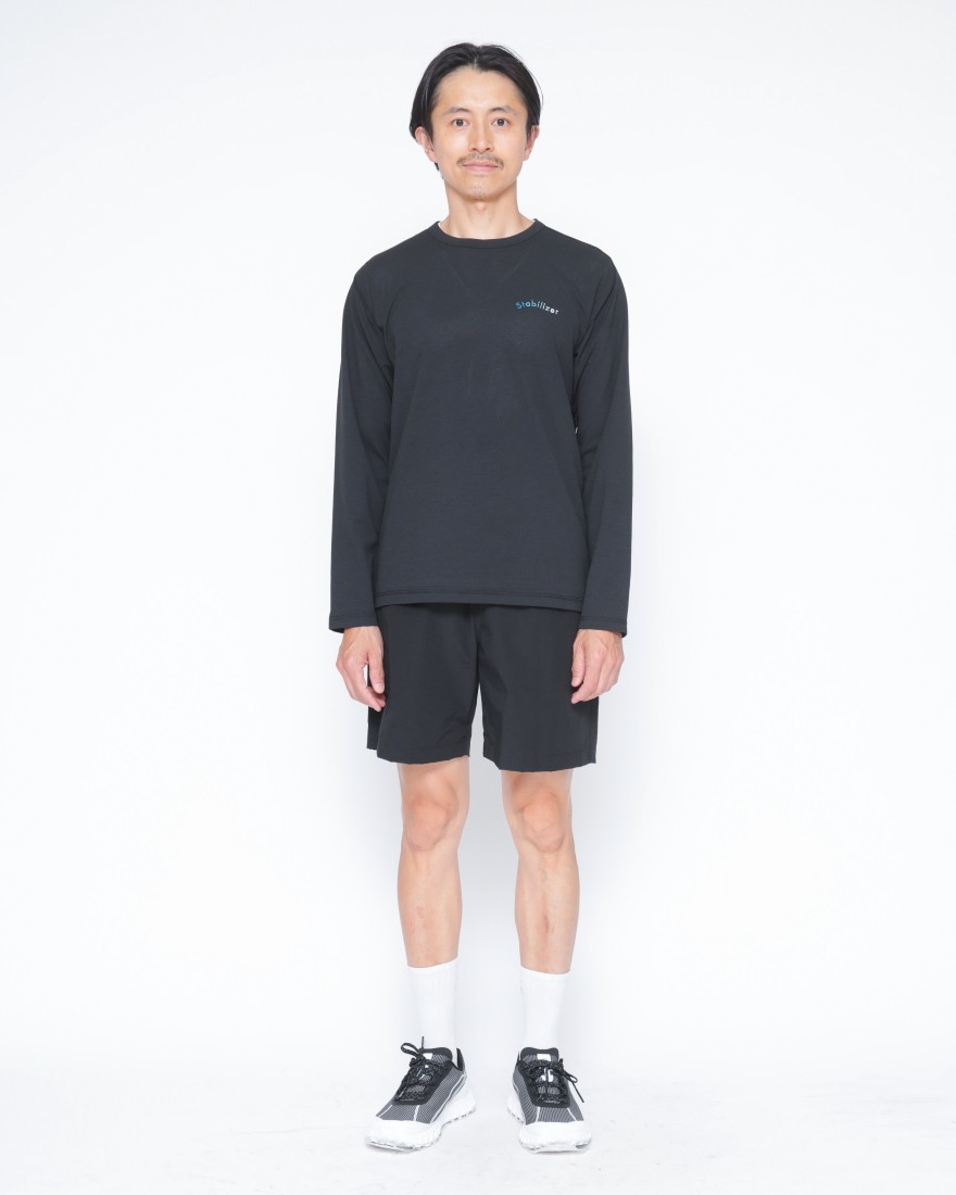 アクティブメッシュバックポケットロングTシャツ【NF1178
