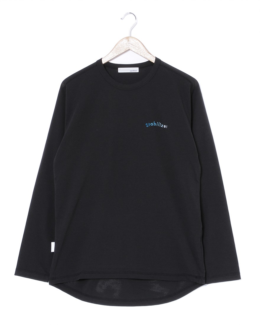 narifuriアクティブメッシュバックポケットロングTシャツ【NF1178】c3
