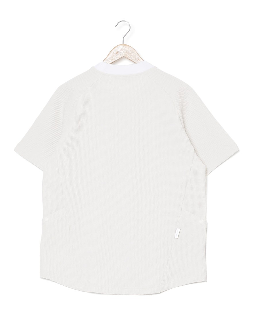 narifuriマルチワッフルクルーネックTシャツ【NF1174】06l