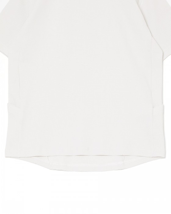narifuriマルチワッフルクルーネックTシャツ【NF1174】09l