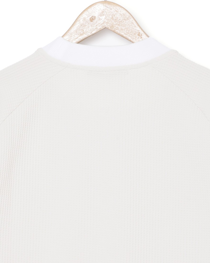 narifuriマルチワッフルクルーネックTシャツ【NF1174】11l