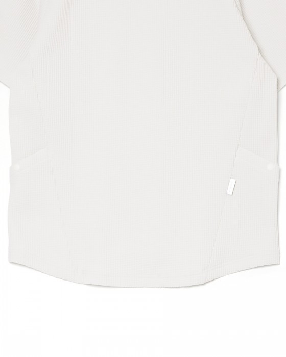 narifuriマルチワッフルクルーネックTシャツ【NF1174】12l