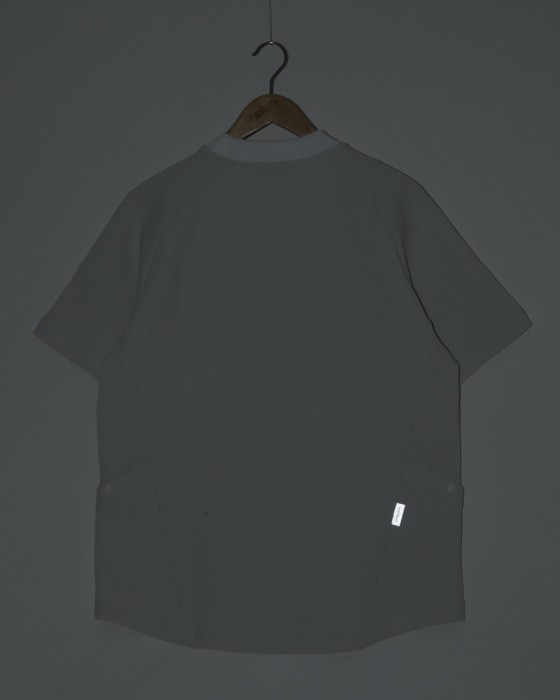 narifuriマルチワッフルクルーネックTシャツ【NF1174】16l