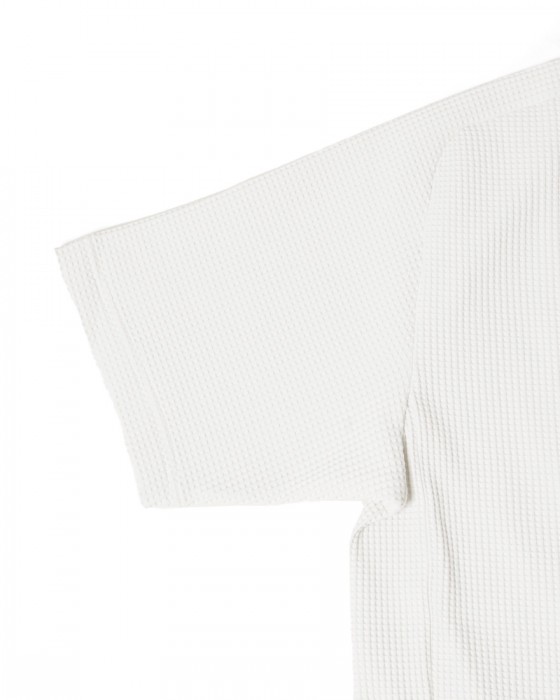 narifuriマルチワッフルクルーネックTシャツ【NF1174】18l