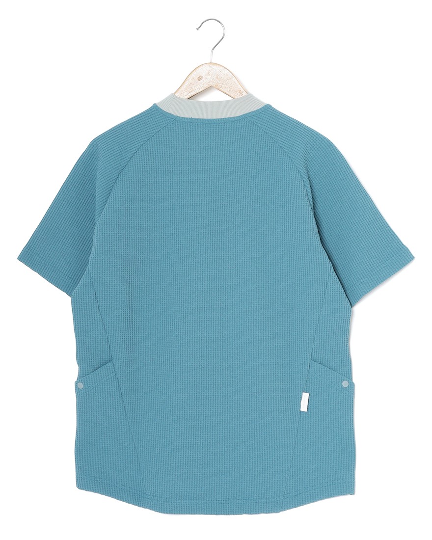 narifuriマルチワッフルクルーネックTシャツ【NF1174】24l