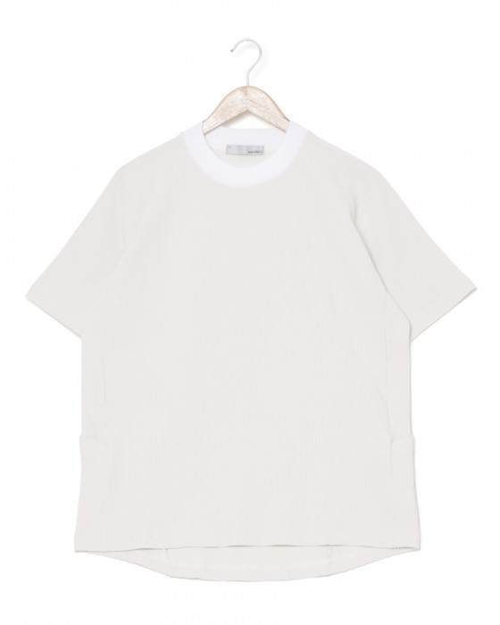 narifuriマルチワッフルクルーネックTシャツ【NF1174】c2