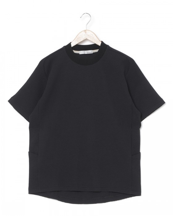narifuriマルチワッフルクルーネックTシャツ【NF1174】ma