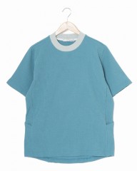 narifuriマルチワッフルクルーネックTシャツ【NF1174】mb_c5