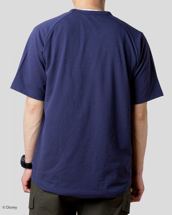 narifuriDisney Collection アクティブメッシュバックポケットTシャツ【NFMI-02】03l