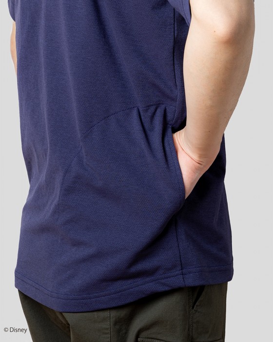 narifuriDisney Collection アクティブメッシュバックポケットTシャツ【NFMI-02】04l