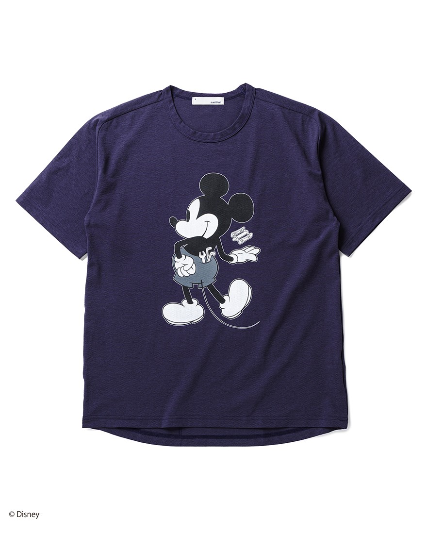 narifuriDisney Collection アクティブメッシュバックポケットTシャツ【NFMI-02】c2