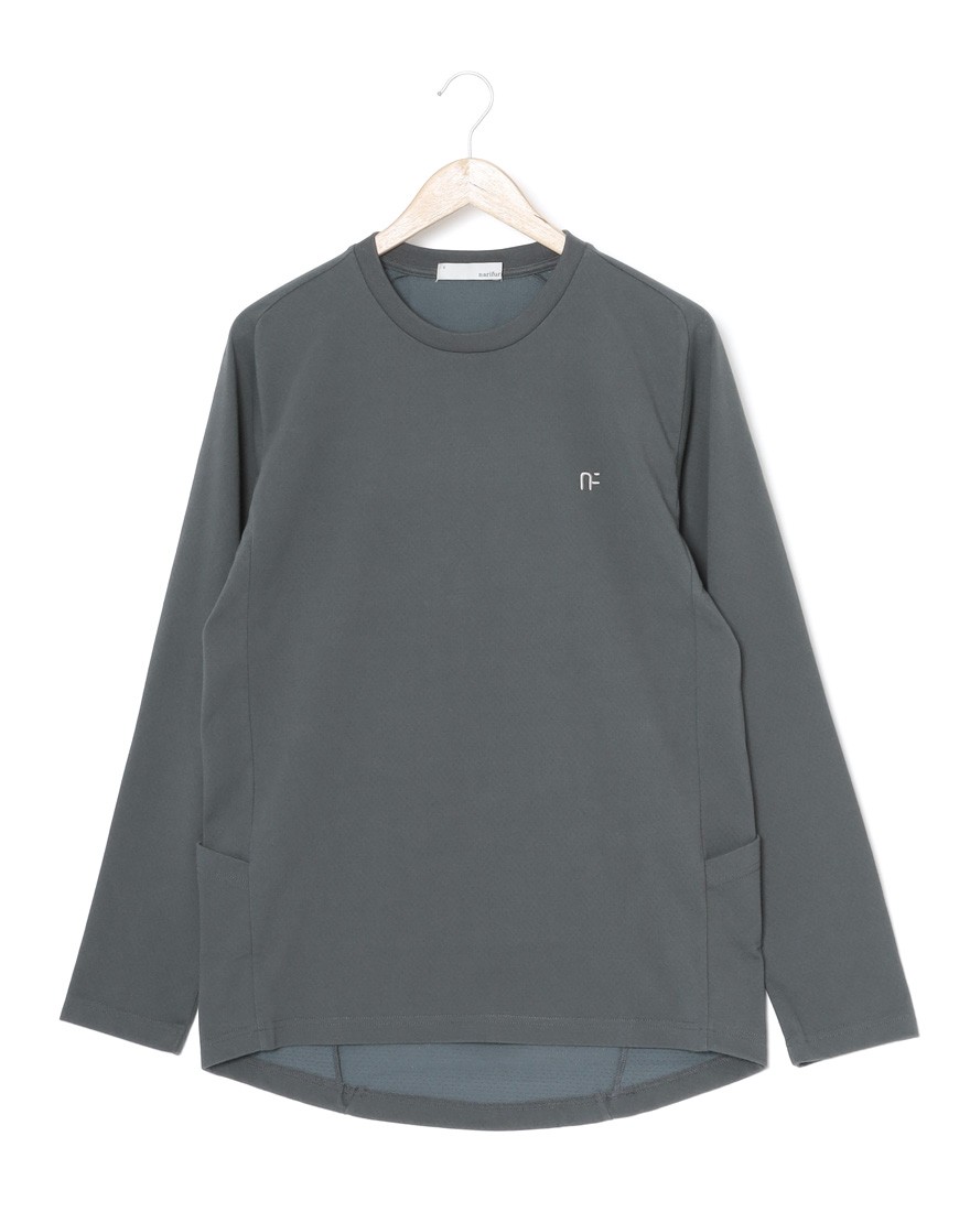 narifuriマルチテックメッシュロングTシャツ【NF1227】c1