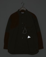 and wanderリップミックス高機能シャツ【CORDURA rip mix shirt】mb_12l