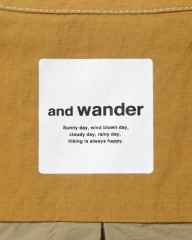 and wanderリップミックス高機能シャツ【CORDURA rip mix shirt】mb_16l