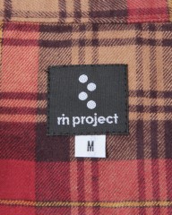 rin projectサイクリングシャツ【サイクリストネル　タータンチェック/2232】mb_13l