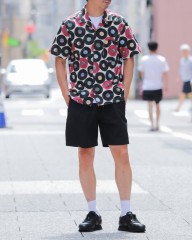 rin projectTOKYO WHEELS別注 サイクル開襟シャツ【ACE】mb_ma