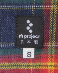 rin projectフランネルシャツ【サイクリストネルヴィンテージチェック】mb_14l