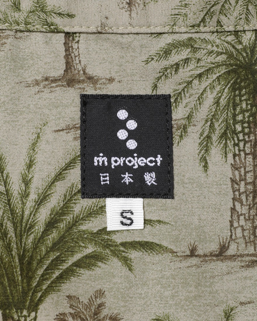 rin project別注サイクリストアロハシャツ【ヤシ柄】11l