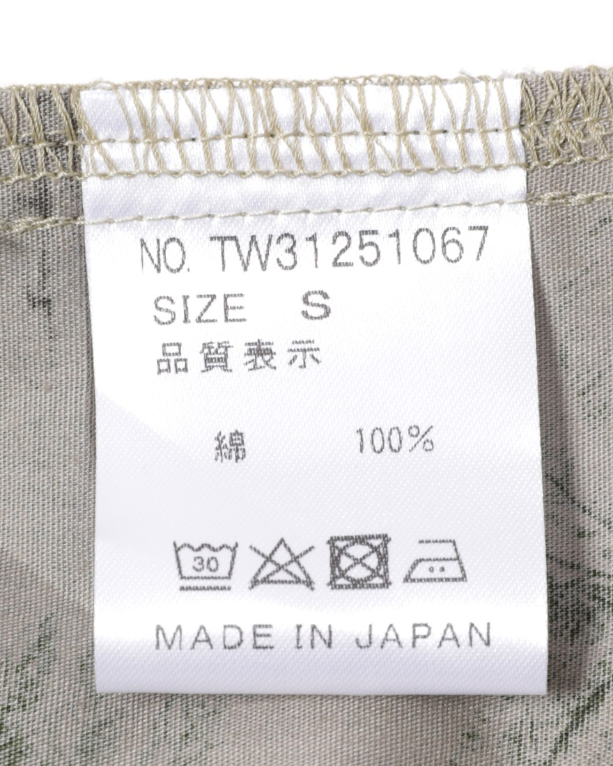 rin project別注サイクリストアロハシャツ【ヤシ柄】15l