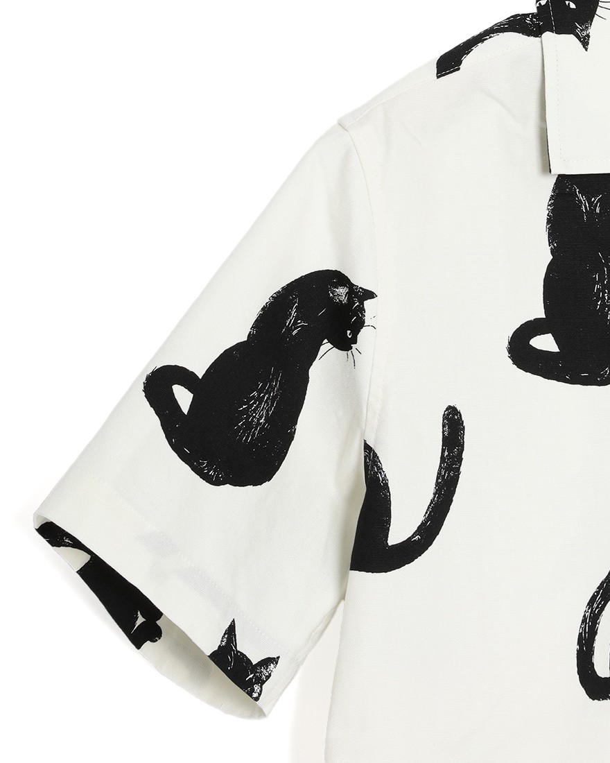 rin projectコットン サイクル 開襟シャツ【シャノアシャツ/2296】08l