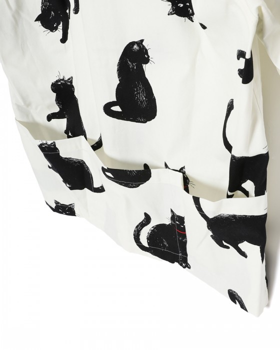 rin projectコットン サイクル 開襟シャツ【シャノアシャツ/2296】11l