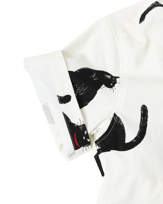 rin projectコットン サイクル 開襟シャツ【シャノアシャツ/2296】20l