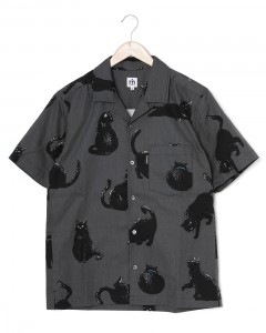 コットン サイクル 開襟シャツ【シャノアシャツ/2296】