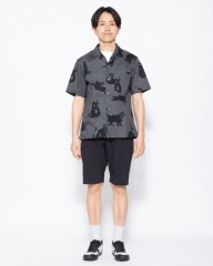 rin projectコットン サイクル 開襟シャツ【シャノアシャツ/2296】mb_01l