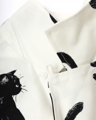 rin projectコットン サイクル 開襟シャツ【シャノアシャツ/2296】mb_17l