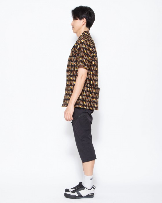 rin projectコットン サイクル 開襟シャツ【BEER/2279】02l