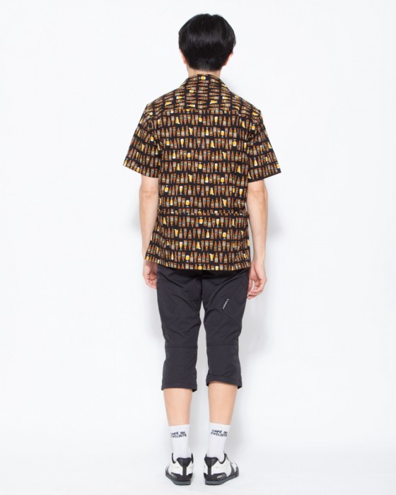 rin projectコットン サイクル 開襟シャツ【BEER/2279】03l