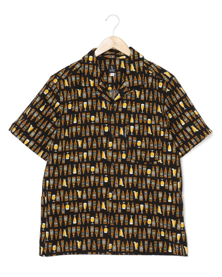 rin projectコットン サイクル 開襟シャツ【BEER/2279】ma