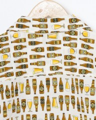 rin projectコットン サイクル 開襟シャツ【BEER/2279】mb_12l