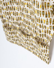 rin projectコットン サイクル 開襟シャツ【BEER/2279】mb_14l